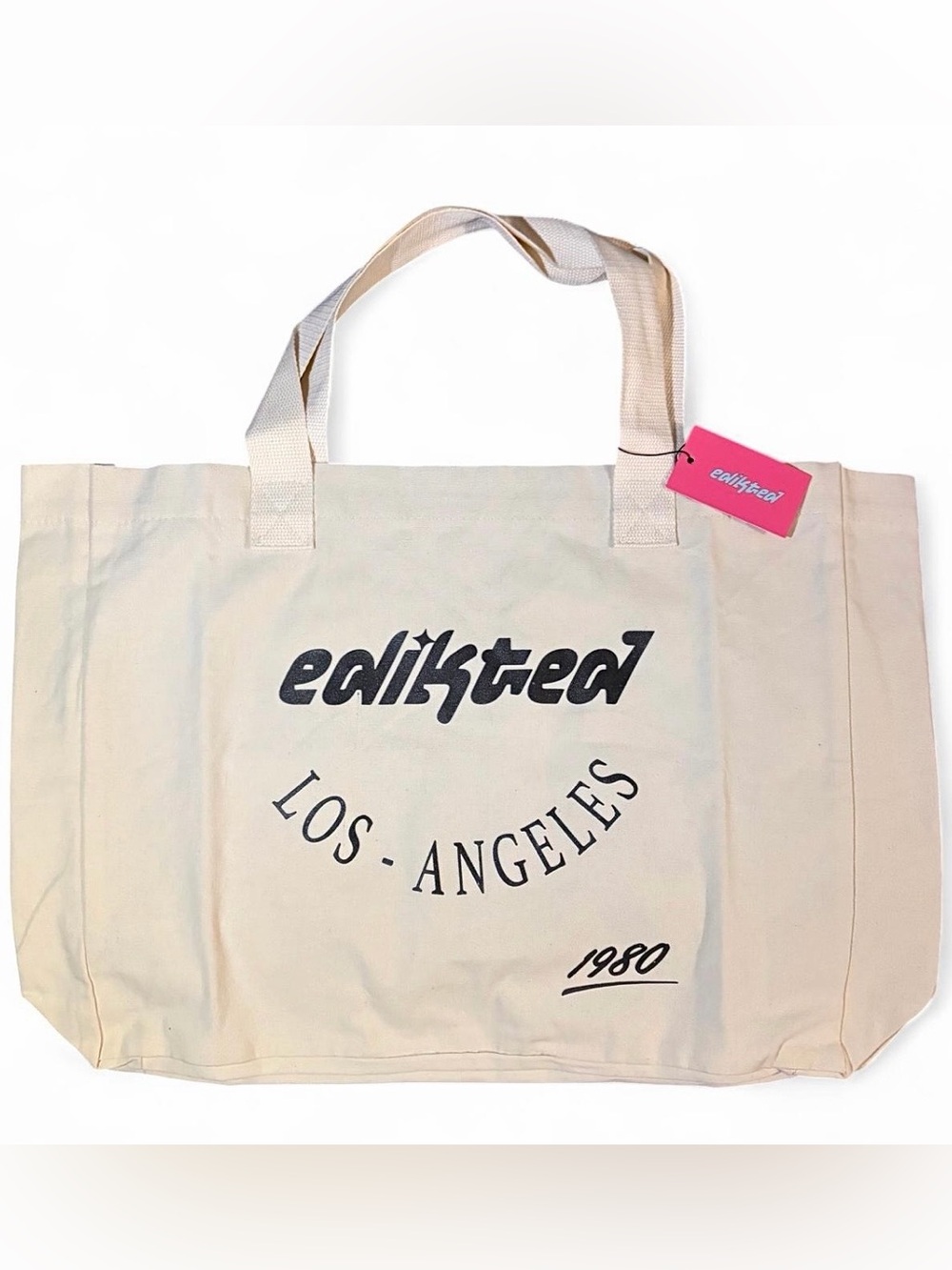 Edikted Beach Tote Bag Los Angeles 1980